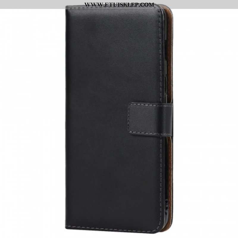 Etui Folio do OnePlus Nord 2 5G Prawdziwa Skóra